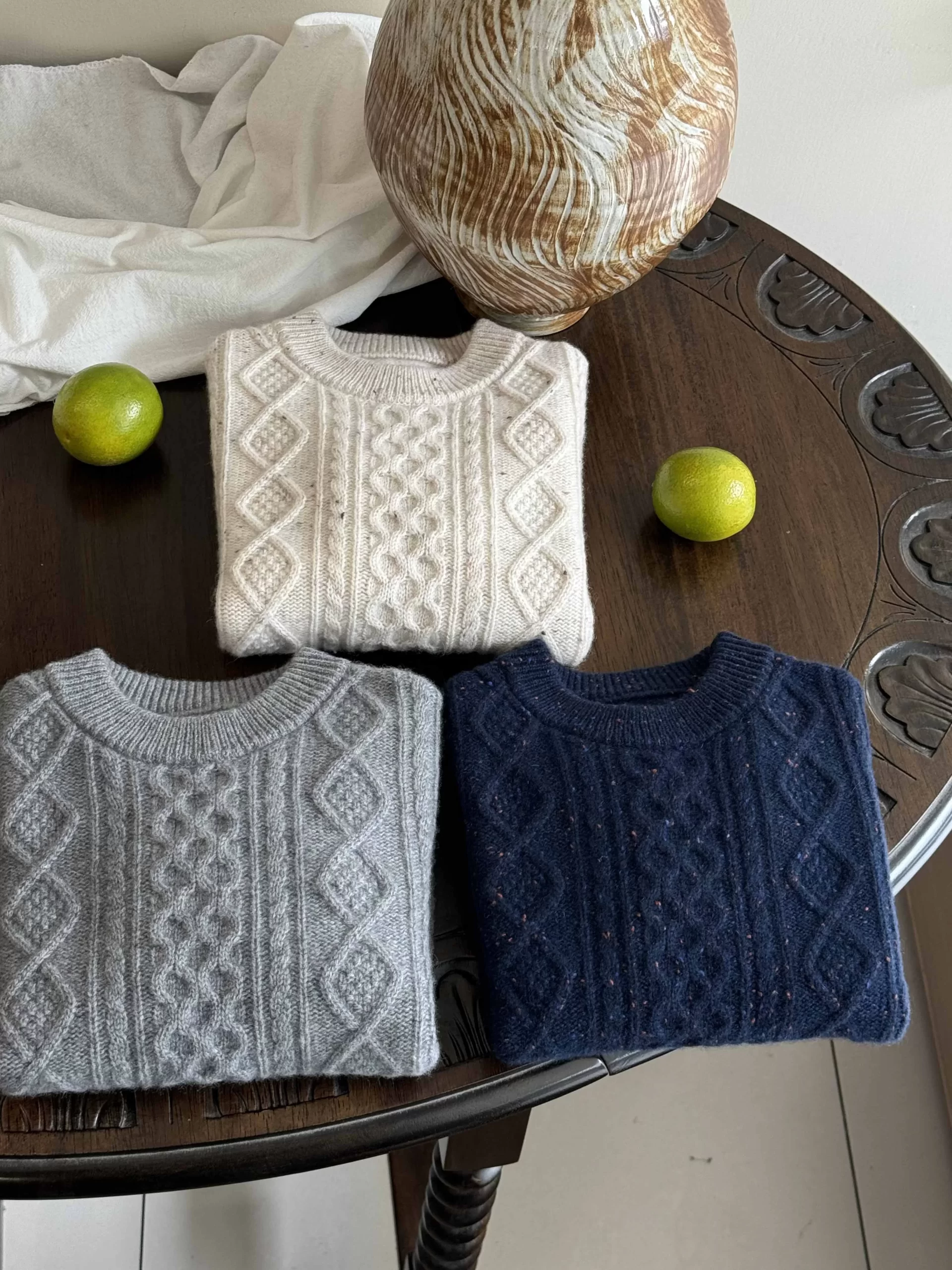 Crew Neck Cashmere Jumper