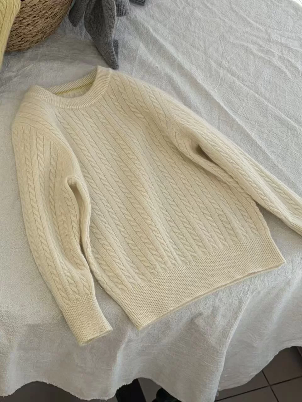 Crew Neck Cashmere Jumper