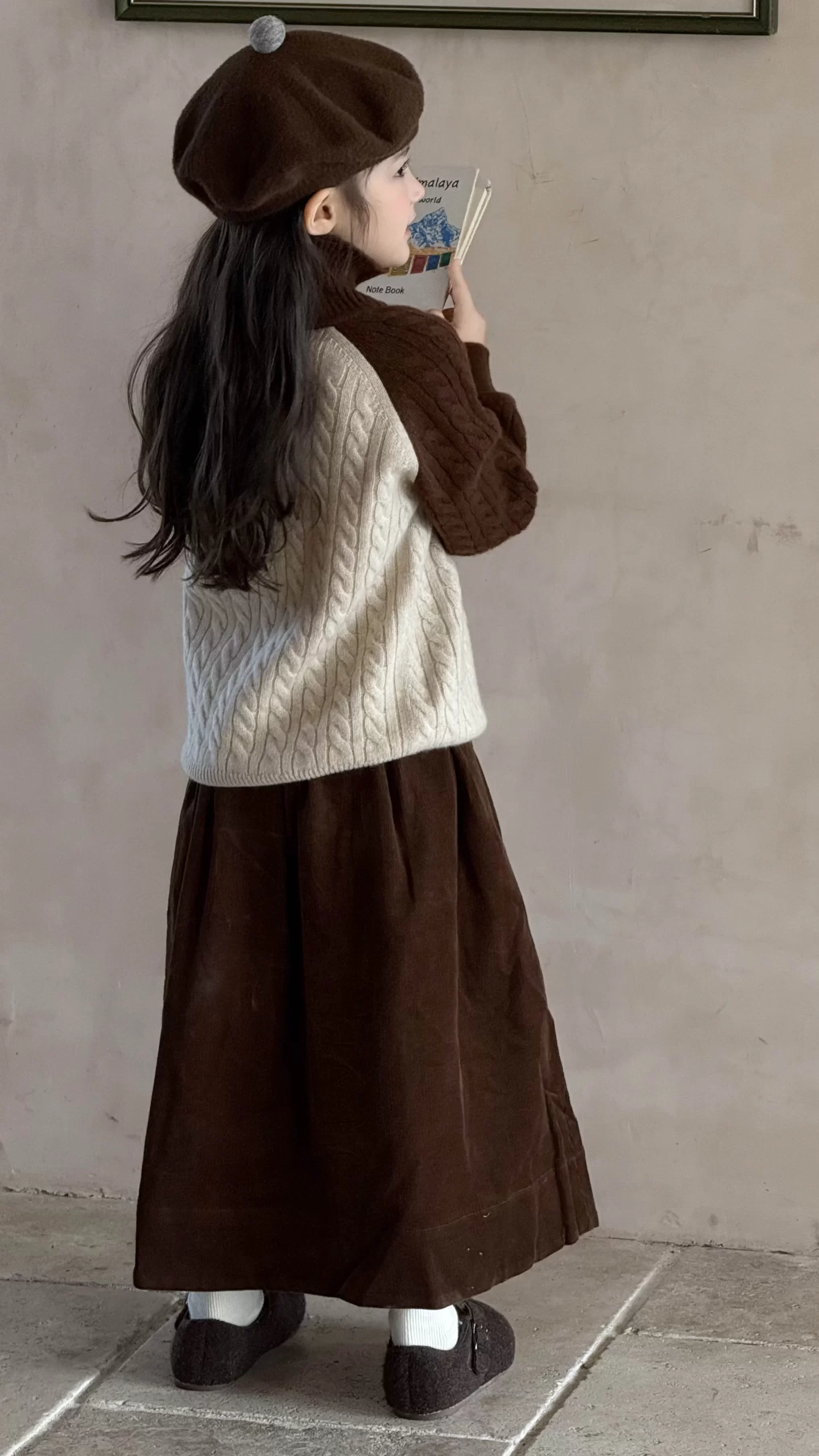 Raglan Half-Zip T-Neck Cashmere Jumper